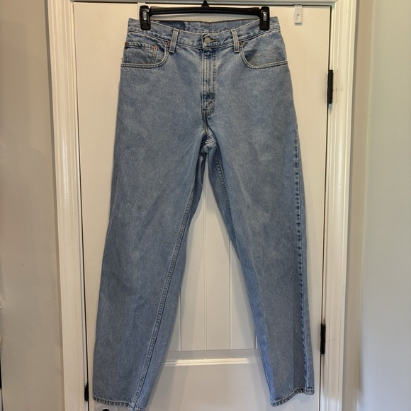 Vintage Y2K Levi's 560 Jeans Mens 34x32 Blue Denim Light Wash Loose Fit - Picture 1 of 15